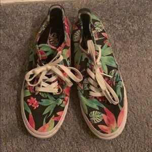 Floral Vans